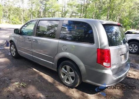 2013 Dodge Grand Caravan Se z USA, uszkodzony, nr VIN 2C4RDGBG4DR731573